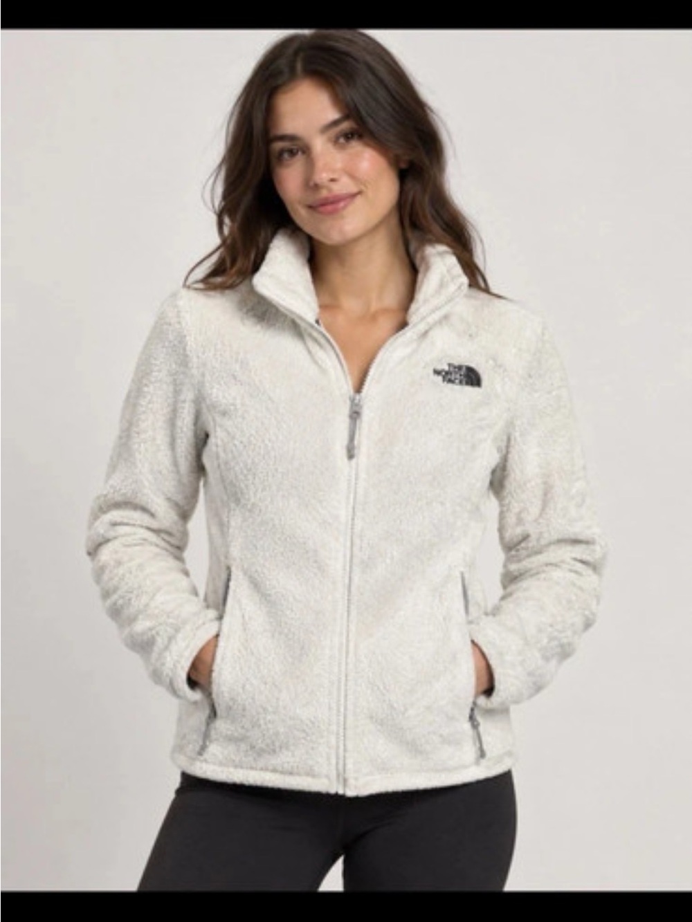 The North Face Women’s Cream Teddy Fleece Jacket